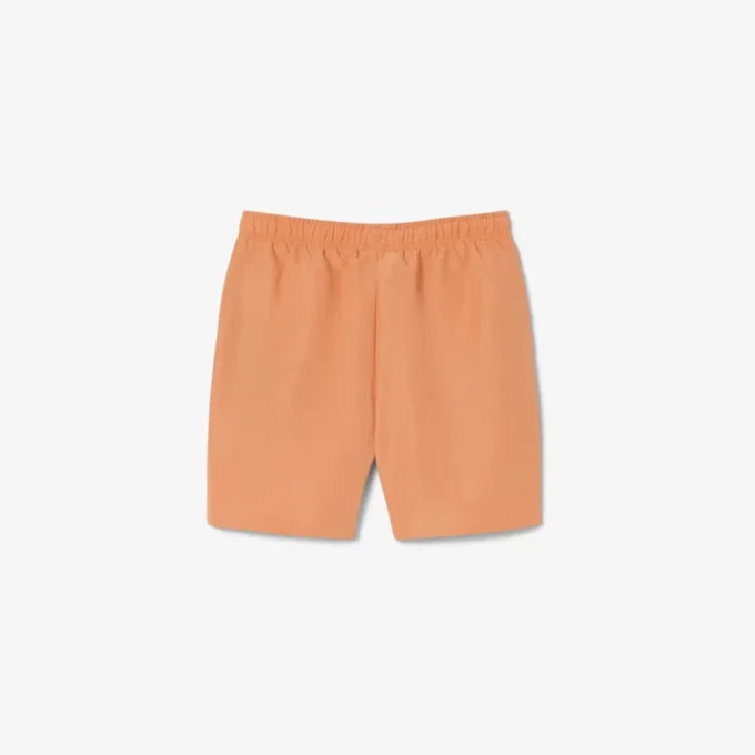 Einfarbige, gefütterte Retroshorts