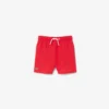 Einfarbige gefütterte Retroshorts