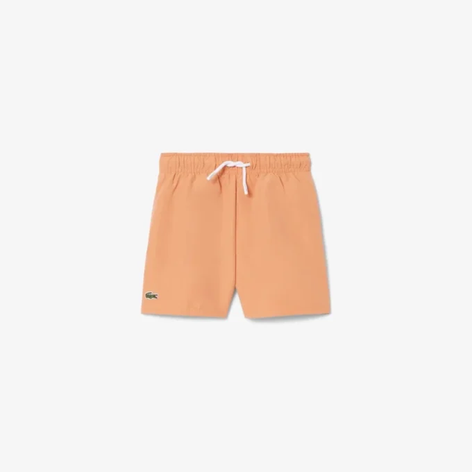 Einfarbige gefütterte Retroshorts