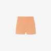 Einfarbige gefütterte Retroshorts