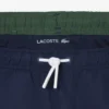 Einfarbige, gefütterte Retroshorts