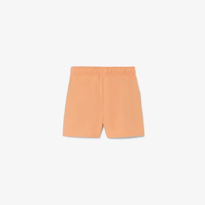 Einfarbige gefütterte Retroshorts