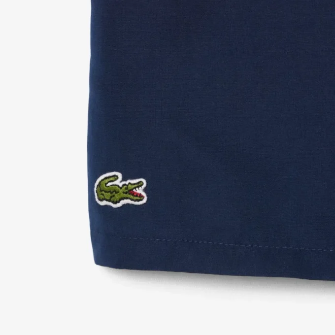 Einfarbige gefütterte Retroshorts