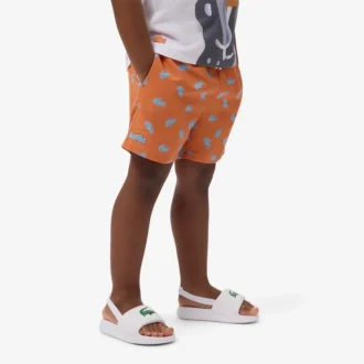 Einfarbige Retroshorts