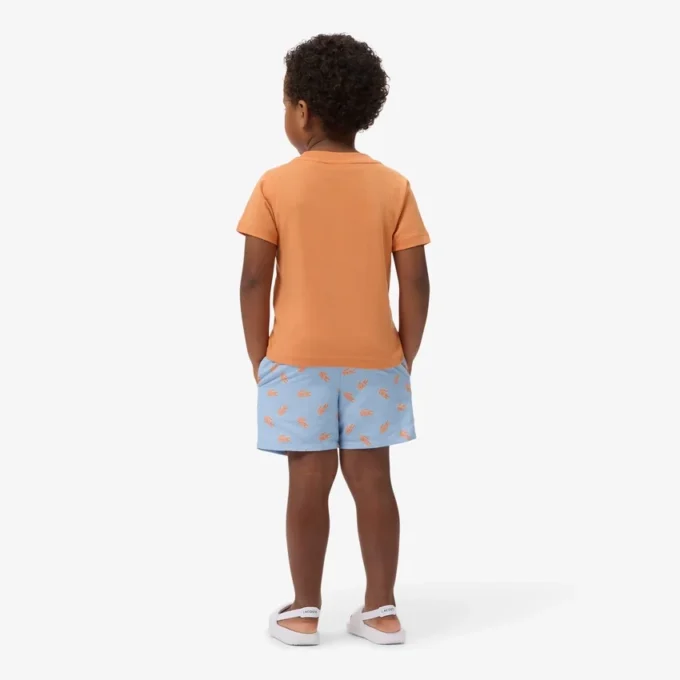 Einfarbige Retroshorts
