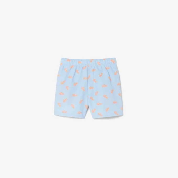 Einfarbige Retroshorts