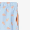 Einfarbige Retroshorts