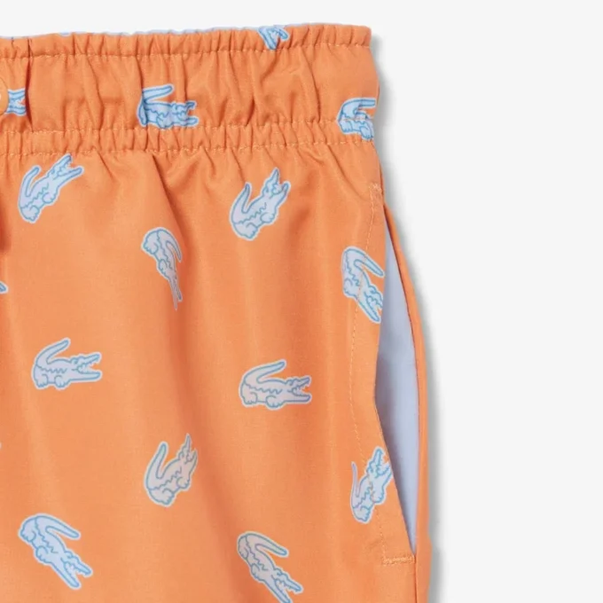 Einfarbige Retroshorts