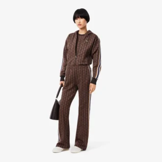 Flared-Sweathose für Damen mit Monogramm