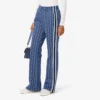 Flared-Sweathose für Damen mit Monogramm