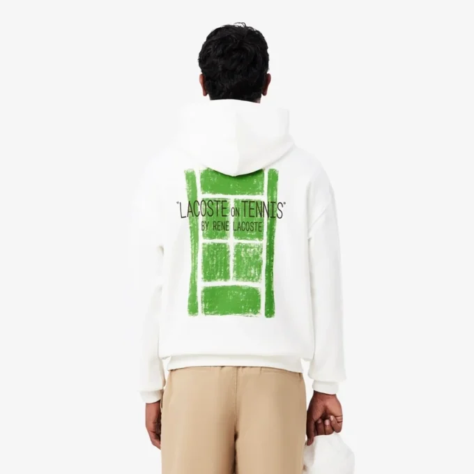 Fleece-Hoodie mit Mehrfachdruck