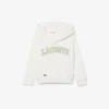 Fleece-Hoodie mit Stickerei