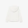 Fleece-Hoodie mit Stickerei