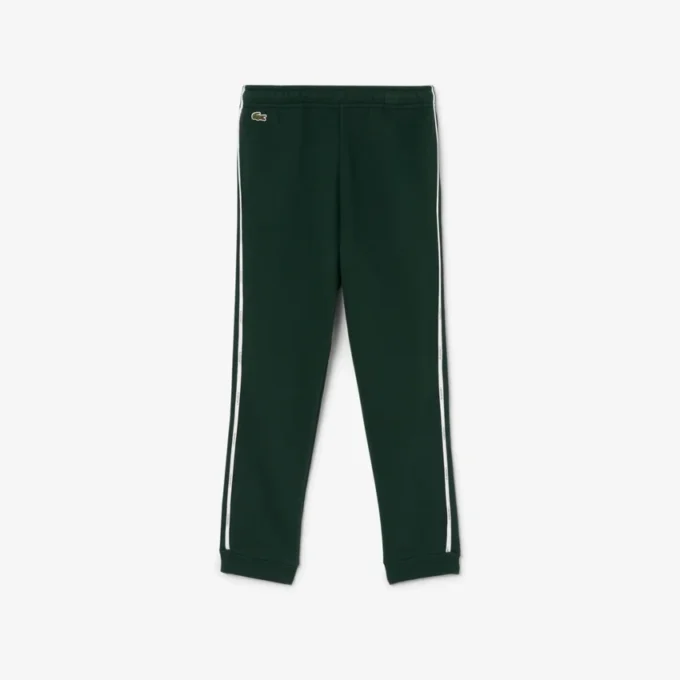 Fleece-Jogginghose für Jungen mit Streifenakzenten