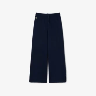 Fleece-Jogginghose für Mädchen mit ausgestelltem Bein