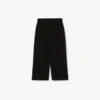 Fleece-Jogginghose für Mädchen mit ausgestelltem Bein