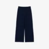 Fleece-Jogginghose für Mädchen mit ausgestelltem Bein