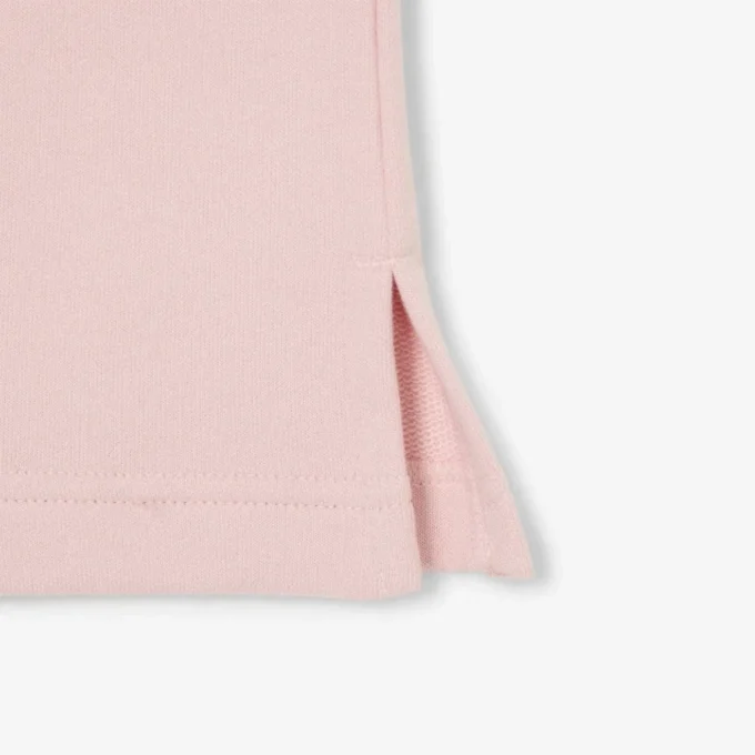 Fleece-Jogginghose für Mädchen mit ausgestelltem Bein