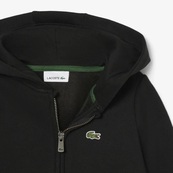 Fleece-Kapuzenpullover mit Reißverschluss für Kinder