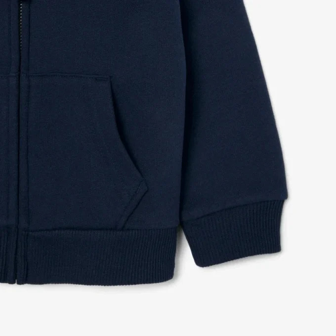 Fleece-Kapuzenpullover mit Reißverschluss für Kinder