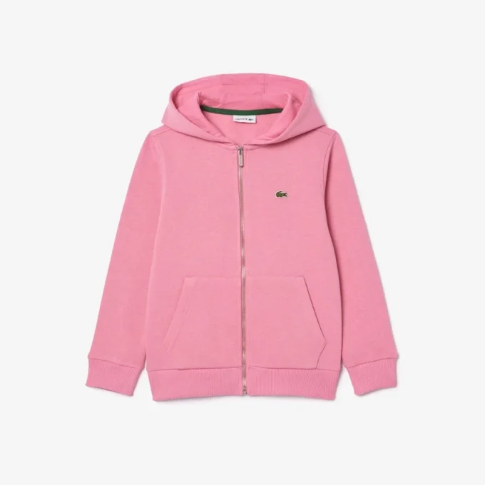Fleece-Kapuzenpullover mit Reißverschluss für Kinder