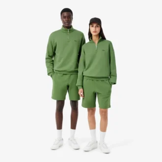 Fleece-Shorts in Regular-Passform
