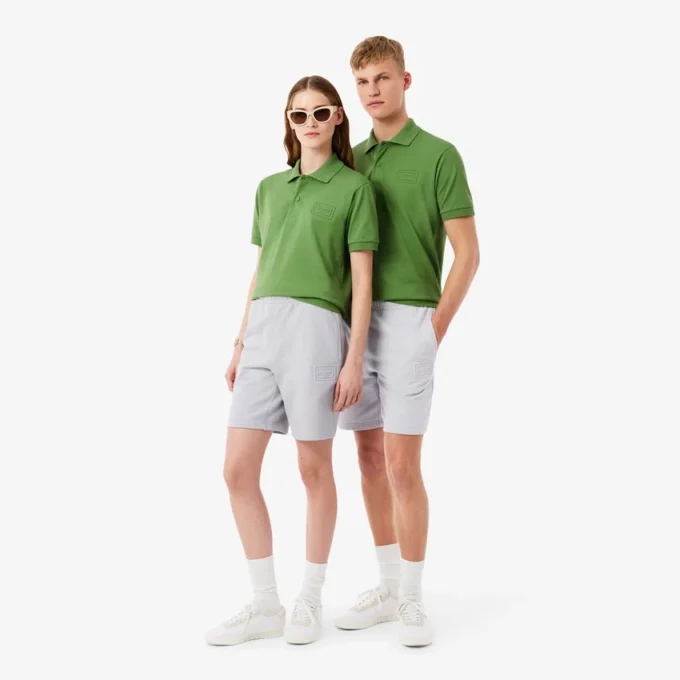 Fleece-Shorts in Regular-Passform