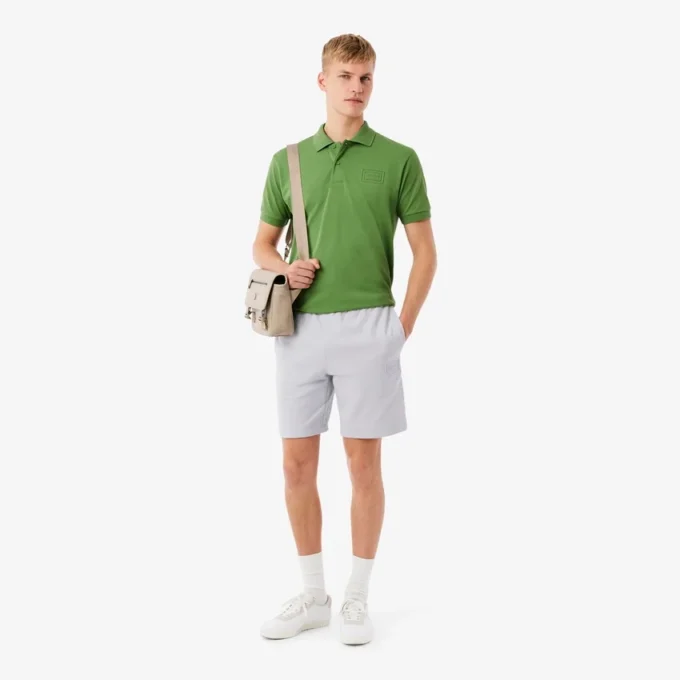 Fleece-Shorts in Regular-Passform