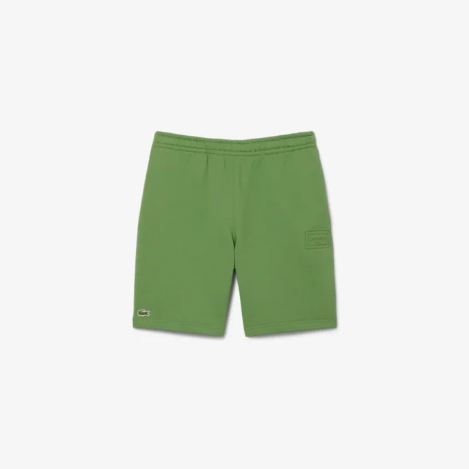 Fleece-Shorts in Regular-Passform