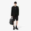 Fleece-Shorts mit Colorblock-Design in Regular-Fit
