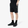 Fleece-Shorts mit Colorblock-Design in Regular-Fit
