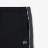 Fleece-Shorts mit Colorblock-Design in Regular-Fit