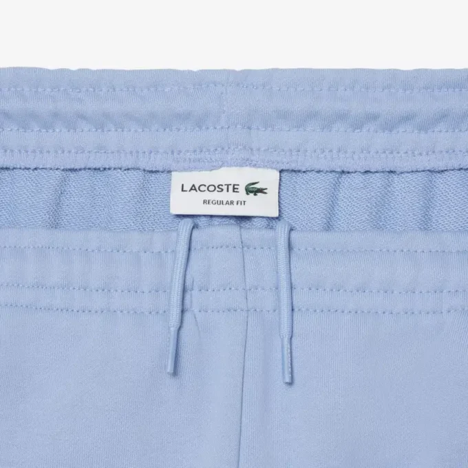 Fleece-Shorts mit Colorblock-Design in Regular-Fit