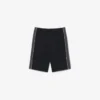 Fleece-Shorts mit Farbblock-Design