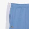 Fleece-Shorts mit Farbblock-Design