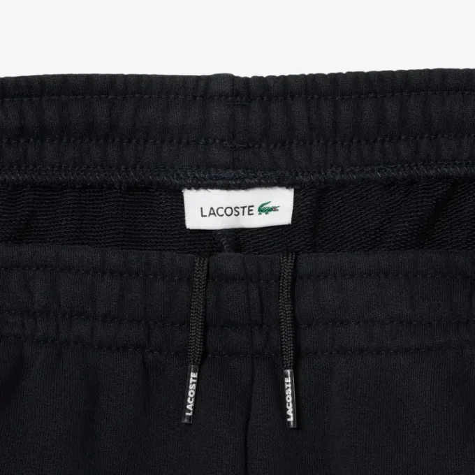 Fleece-Shorts mit Farbblock-Design