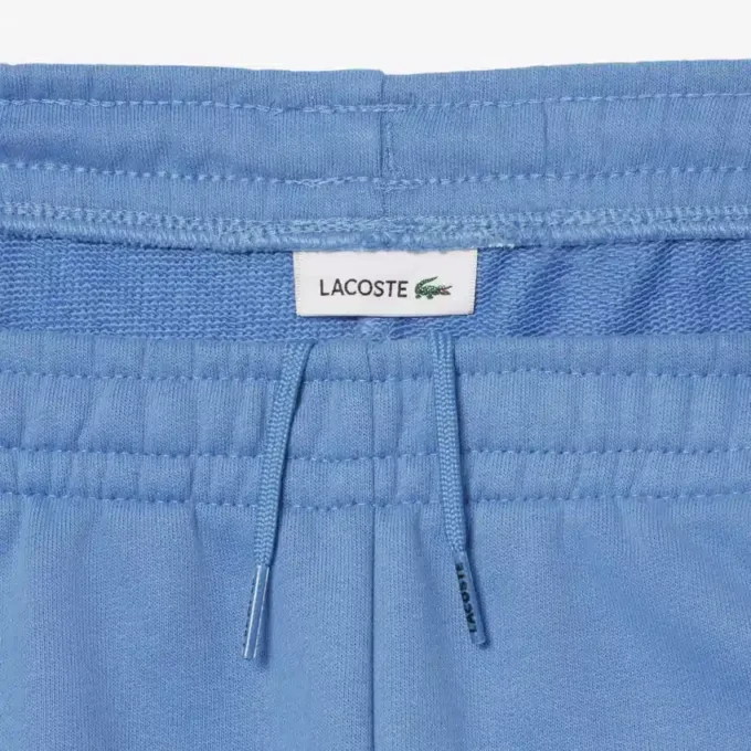 Fleece-Shorts mit Farbblock-Design