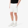 Fleece-Shorts mit Logo-Streifen in regulärer Passform