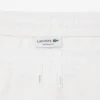 Fleece-Shorts mit Logo-Streifen in regulärer Passform