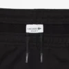 Fleece-Shorts mit Logo-Streifen in regulärer Passform