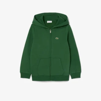 Fleece-Sweatshirt mit Rundhalsausschnitt für Kinder