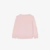 Fleece-Sweatshirt mit Rundhalsausschnitt für Kinder