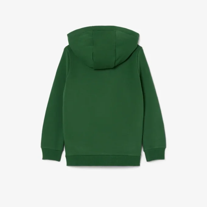Fleece-Sweatshirt mit Rundhalsausschnitt für Kinder