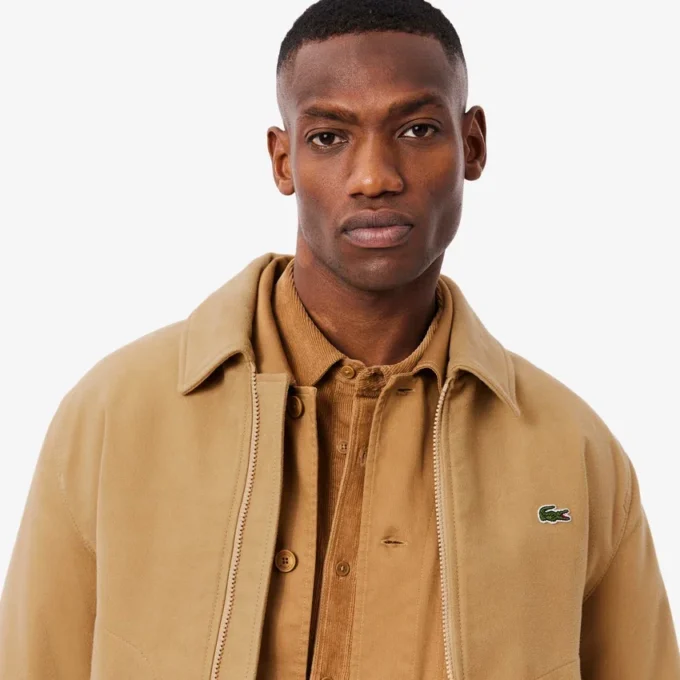 Gepolsterte Moleskin-Jacke für Herren