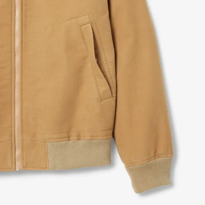 Gepolsterte Moleskin-Jacke für Herren