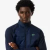 Gesteppte Golfjacke mit Stehkragen für Herren