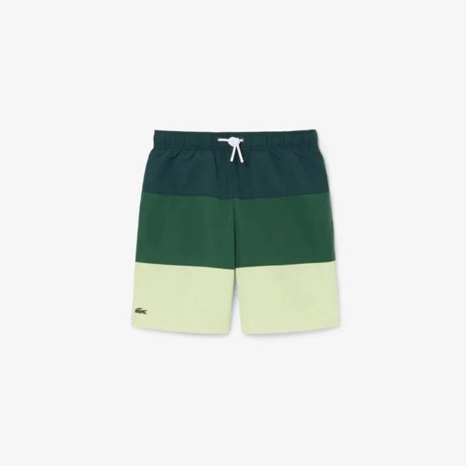 Gestreifte Retroshorts