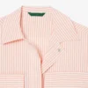 Gestreifte Seersucker-Jacke