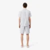 Gestreifte Shorts aus Baumwollpopeline