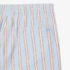 Gestreifte Shorts aus Baumwollpopeline
